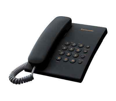 Проводной телефон Panasonic KX-TS2350, Чёрный