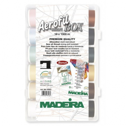 Набор швейных ниток Madeira 66008063 18 x 1000 м