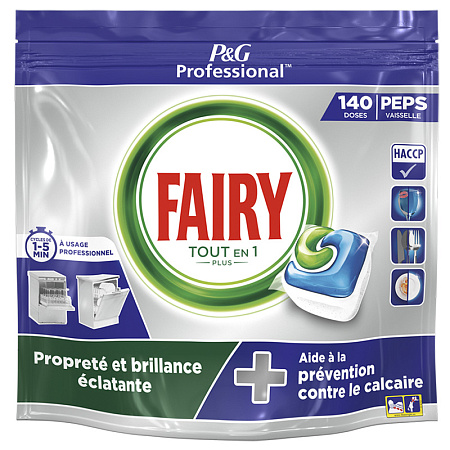 Капсулы All in One Fairy P&G Professional, 140 шт