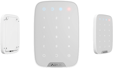 Беспроводная сенсорная клавиатура Ajax KeyPad, Белый