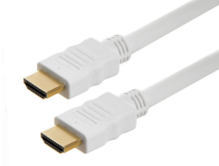 Видео кабель Cablexpert CC-HDMI4-W-10, HDMI (M) - HDMI (M), 3м, Белый