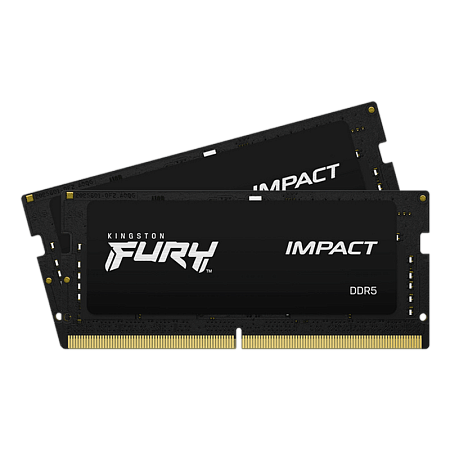 Оперативная память Kingston FURY Impact, DDR5 SDRAM, 6000 МГц, 32 Гб, KF560S38IBK2-32