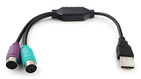 USB-адаптер Cablexpert UAPS12-BK, Чёрный