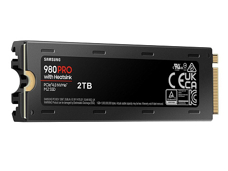 Накопитель SSD Samsung 980 PRO  MZ-V8P2T0, 2000Гб, MZ-V8P2T0CW