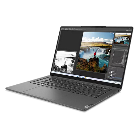 Ноутбук 14,5" Lenovo Yoga Pro 7 14ARP8, Storm Grey, AMD Ryzen 7 7735HS, 16Гб/1024Гб, Windows 11 Home