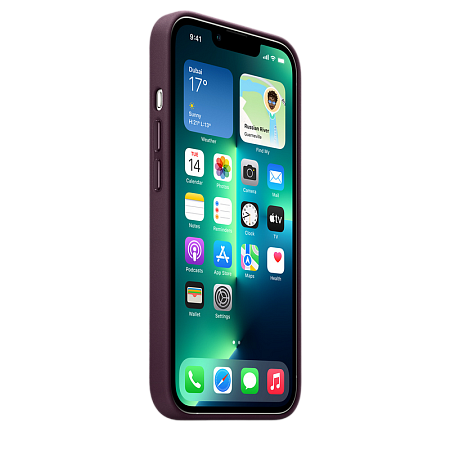 Чехол Apple iPhone 13 Pro Max, Dark Cherry