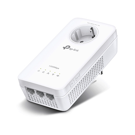 Адаптер Powerline TP-LINK TL-WPA8631P, AV1300, 1300 Mбит/c, Белый