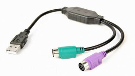 USB-адаптер Cablexpert UAPS12-BK, Чёрный