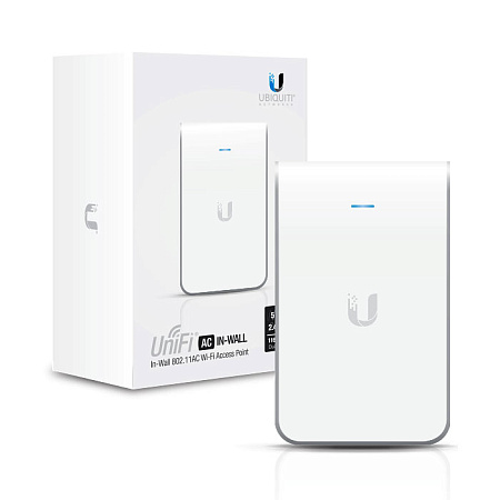 Беспроводная точка доступа Ubiquiti UAP-AC-IW, 300 Мбит/с, 867 Мбит/с, Белый