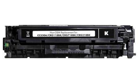 Картридж SCC 002-01-SF410X, для HP CB530A, Черный