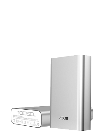 Портативное зарядное устройство ASUS Power Bank Asus ZenPower (10050mAh), 10050мА·ч, Серебристый