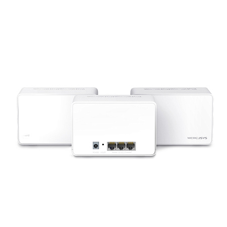 Домашняя Mesh Wi-Fi система MERCUSYS Halo H80X (3-pack), Белый