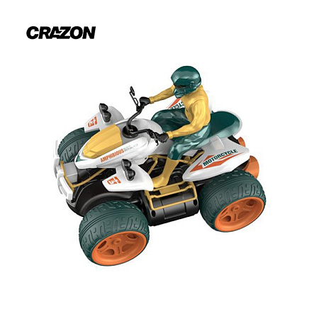 Радиоуправляемая игрушка Crazon Deformation Amphibious Motorcycle, 1:14, Разноцветный (333-MT21141)
