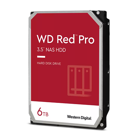 Жесткий диск Western Digital WD Red Pro, 3.5", 6 ТБ <WD6003FFBX>