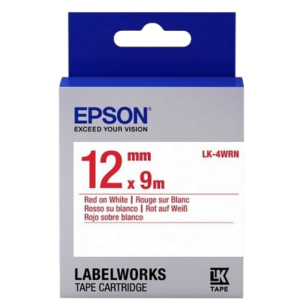  Epson LK-4WRN, 12мм х 9м