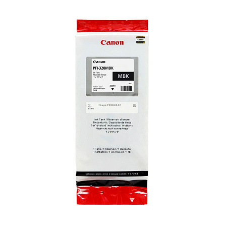 Картридж чернильный Canon PFI-320, 2889C001, Матовый Черный