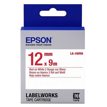 Epson LK-4WRN, 12мм х 9м