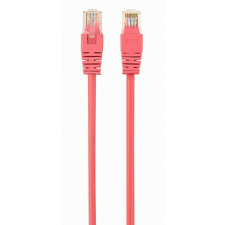 Патч-корд Cablexpert PP12-0.5M/RO, CAT5e UTP, 0,5м, Розовый