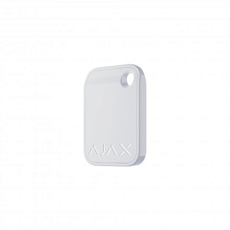 Защищенный бесконтактный брелок Ajax Tag, Белый