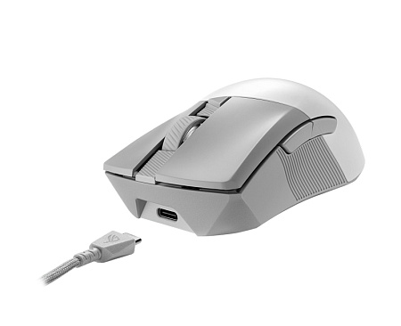 Игровая мышь ASUS ROG Gladius III Wireless AimPoint, Белый