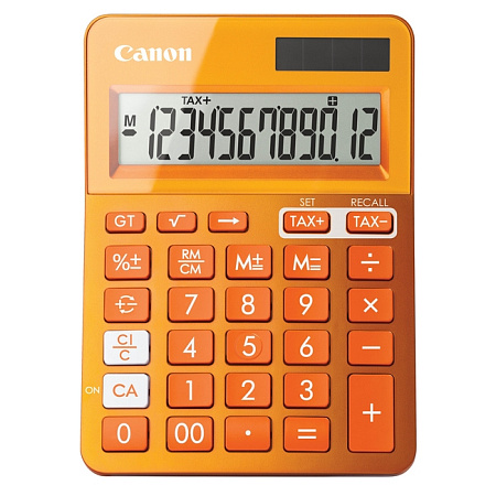 Калькулятор Canon LS-123K OR, Оранжевый