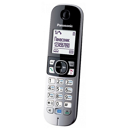 Радиотелефон Panasonic KX-TGA681RUB, Чёрный