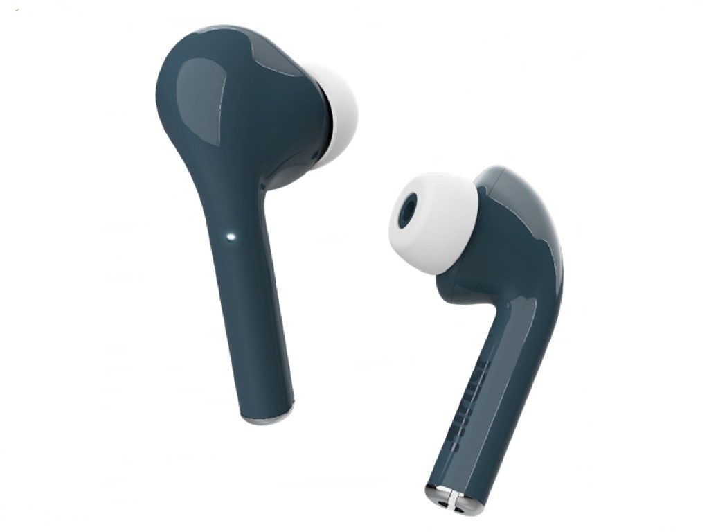 Trust Nika Touch Bluetooth Wireless TWS Earphones - Blue, Up to 6 hours of playtime, Manage all important functions (next/previous/pause/play/voice as