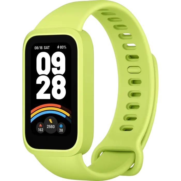 Спортивные/Тренировочные часы Xiaomi Smart Band 9 Active, Зелёный