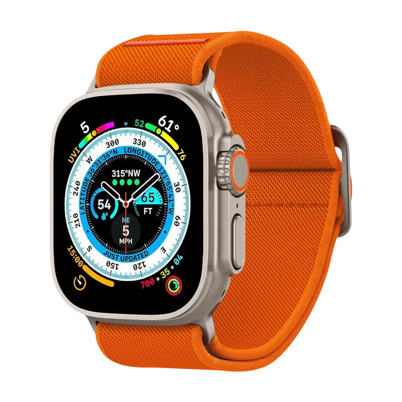 Ремешок для часов Spigen Lite Fit Ultra, Нейлон, Оранжевый