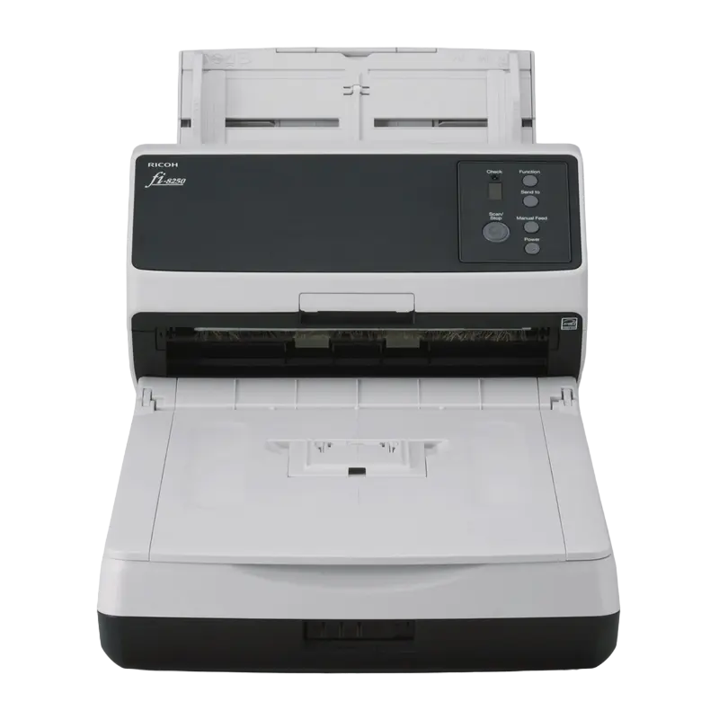 Потоковый Сканер Ricoh fi-8250, A4, Белый