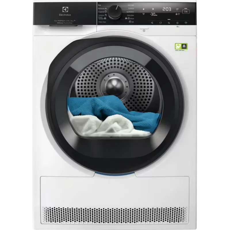 Сушильная машина Electrolux EW9D4854KE, 8кг, Белый