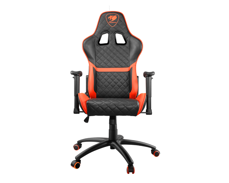 Gaming Chair Cougar HOTROD Black/Orange, User max load up to 136kg / height 155-190cm