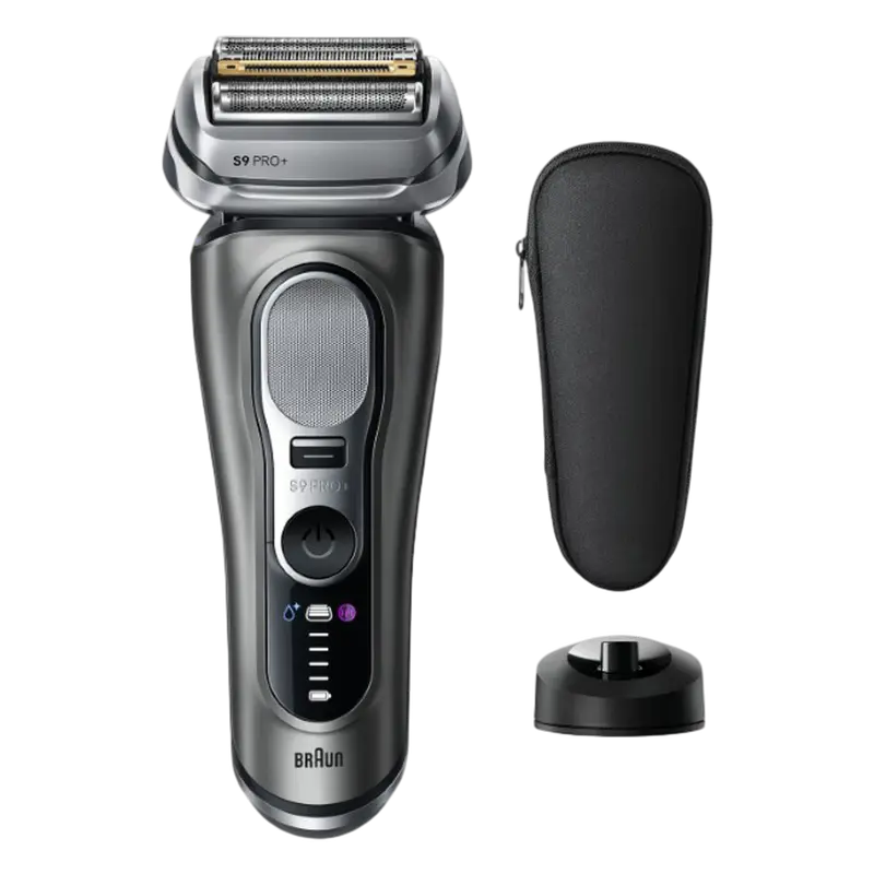 Электробритва мужская Braun Series 9 Pro+ 9615s, Серебристый