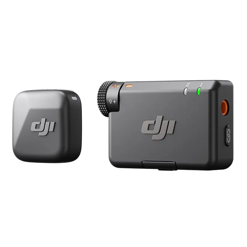 Портативный записывающий микрофон DJI Mic Mini (1 TX + 1 RX), Беспроводной, Черный
