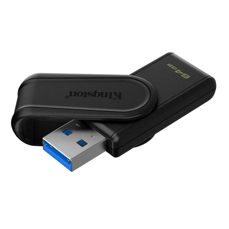 USB Flash накопитель Kingston DataTraveler Exodia S, 64Гб, Чёрный