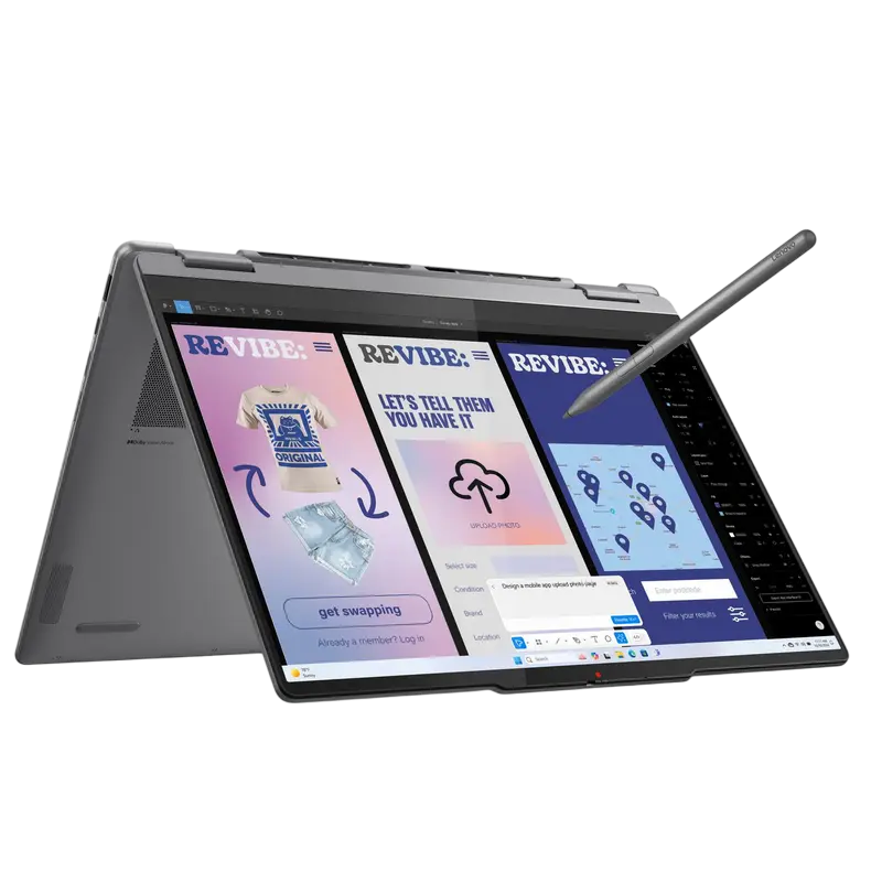 Ноутбук 14" Lenovo Yoga 7 2-in-1 14ILL10, Luna Grey, Intel Core Ultra 7 256V, 16Гб/512Гб, Без ОС