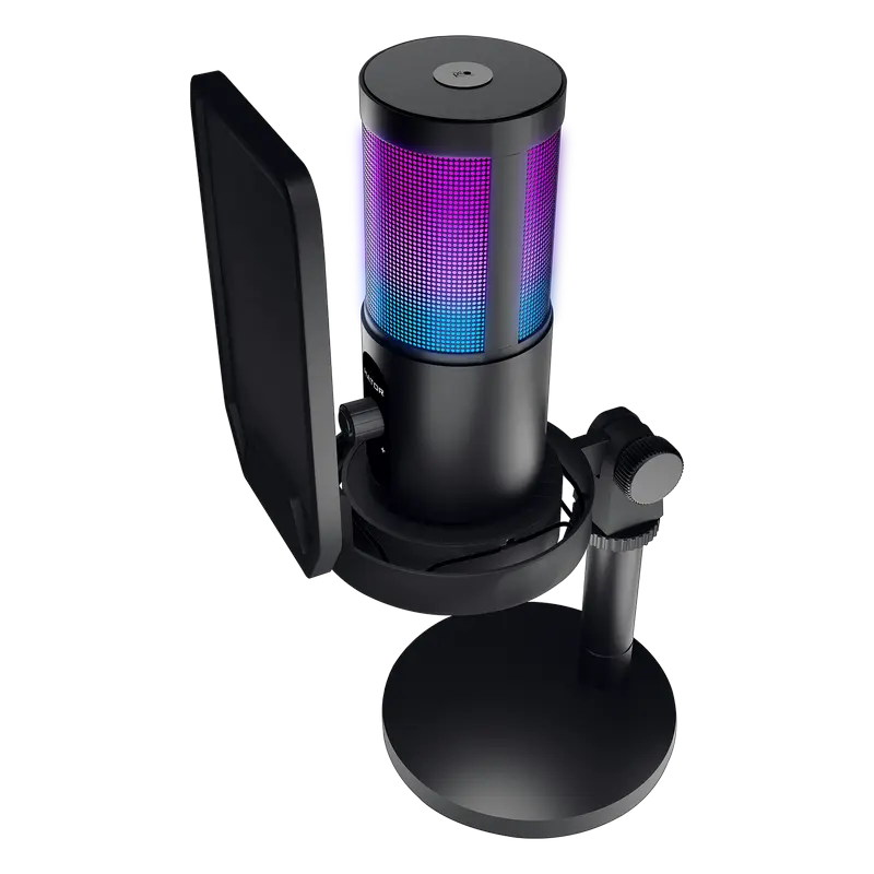 Игровой Микрофон HATOR Signify RGB, USB, Черный