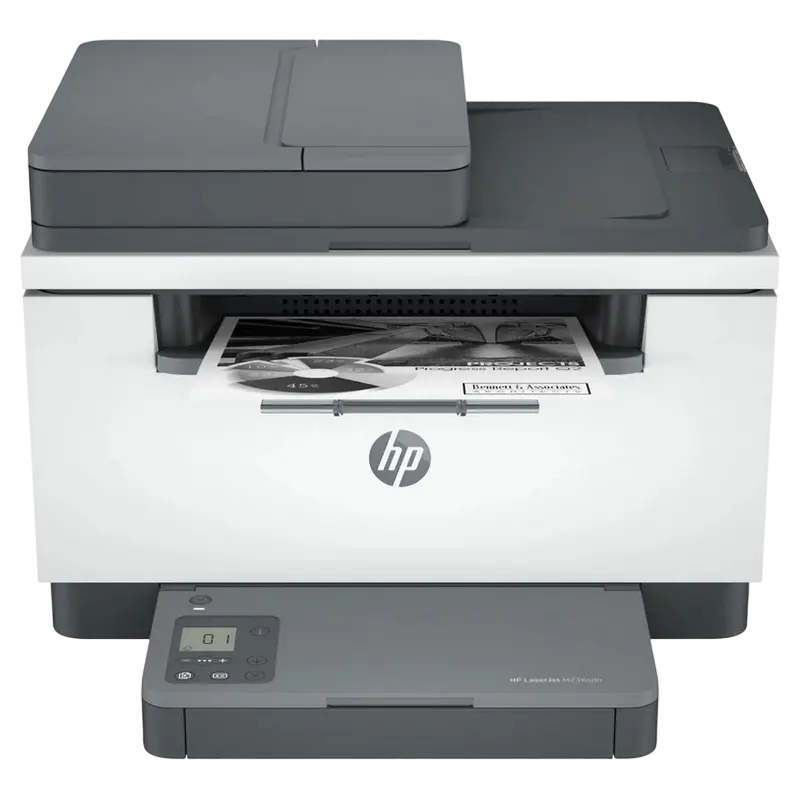 МФУ HP LaserJet M236sdn, Белый | Серый