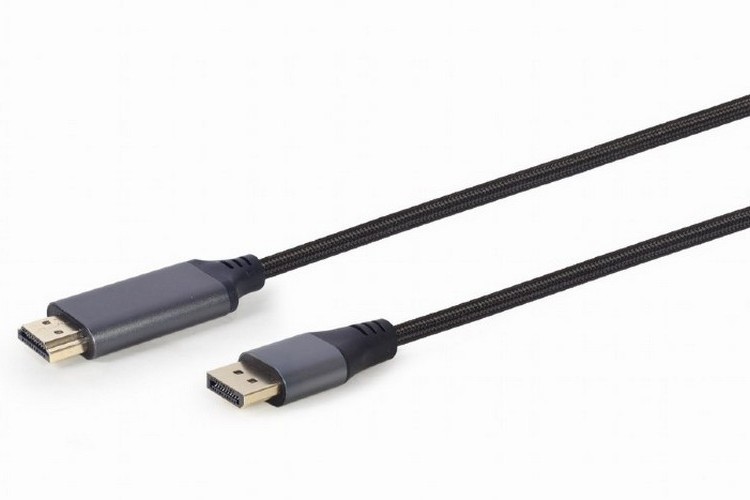 Cable  DP to HDMI   4K, 1.8m Cablexpert, CC-DP-HDMI-4K-6