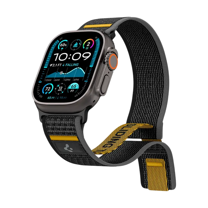 Ремешок для часов Spigen Athlex Air, Нейлон, Active Black