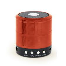 Gembird SPK-BT-08-R, Bluetooth Portable Speaker, 3W (1x3W) RMS,Bluetooth v.2.1+EDR, built-in Li-Pol