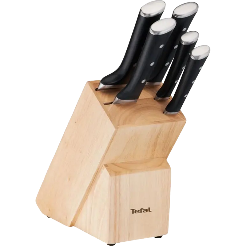 Набор ножей Tefal K232S574, Чёрный