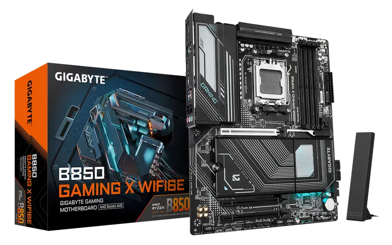 Материнская плата Gigabyte B850 GAMING X WIFI6E, AM5, AMD B850, ATX