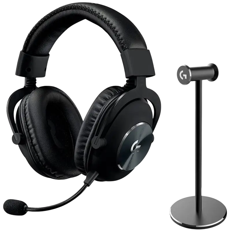 Игровая Гарнитура Logitech G Pro X 2 + Stand, Беспроводной, Чёрный