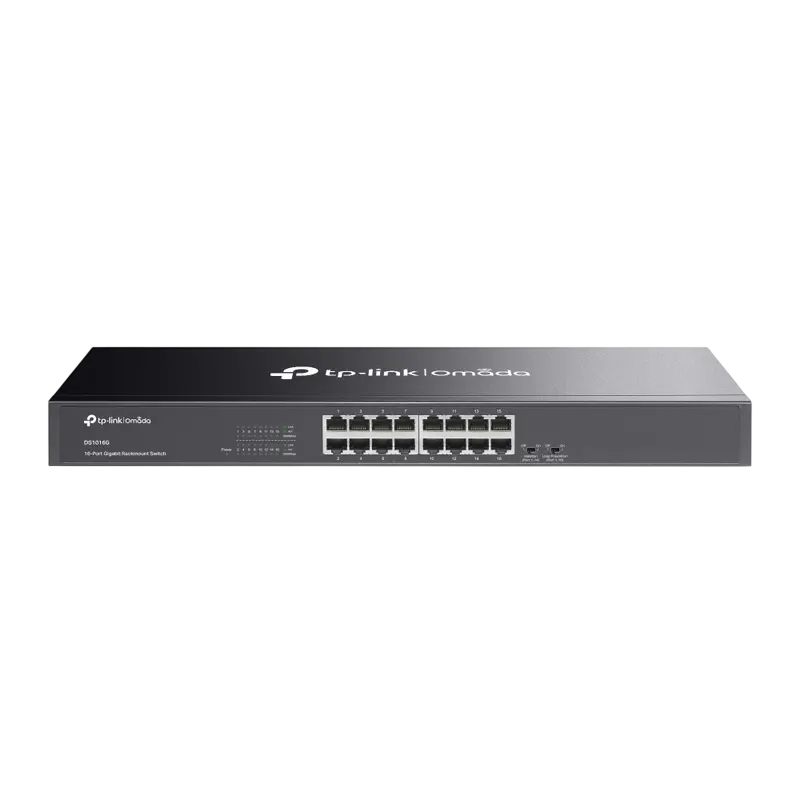 Сетевой коммутатор TP-LINK DS1016G, 16x 10/100/1000 Мбит/с