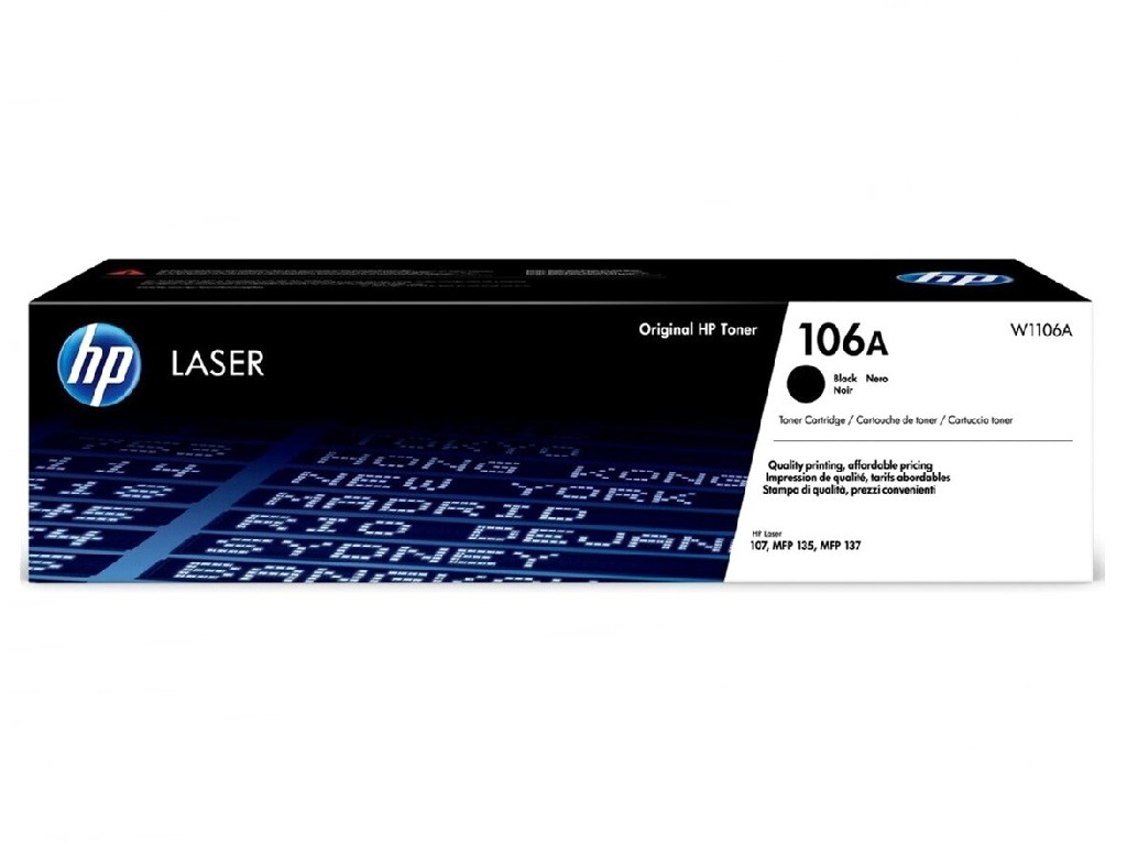 Laser Cartridge for HP 106A (W1106A) black Compatible KT (w/o chip)