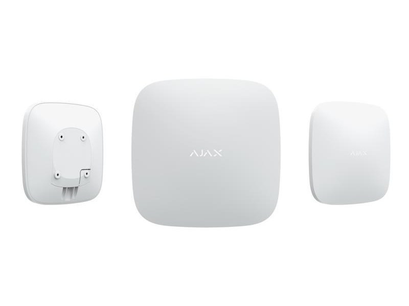 Ajax Wireless Security Hub 2 Plus, White, LTE, Ethernet, Wi-Fi, Video streaming, Photo