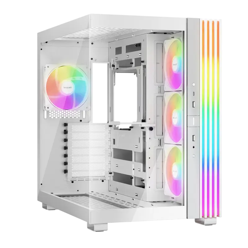 Компьютерный корпус be quiet! Ligh Base 600 LX, Midi-Tower, Без блока питания, Белый
