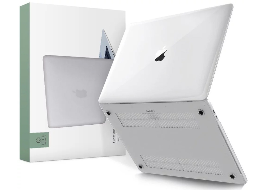 Smartshell Tech-Protect for MACBOOK PRO 14 M1-M5 PRO / M5 PRO MAX 2021-2026, Crystal Clear