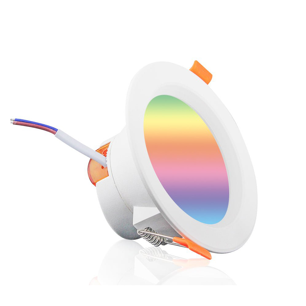 Moes ZigBee LED Downlight Spot 2700K-6500K RCB+C+W, 900lm, 3.5", 10W